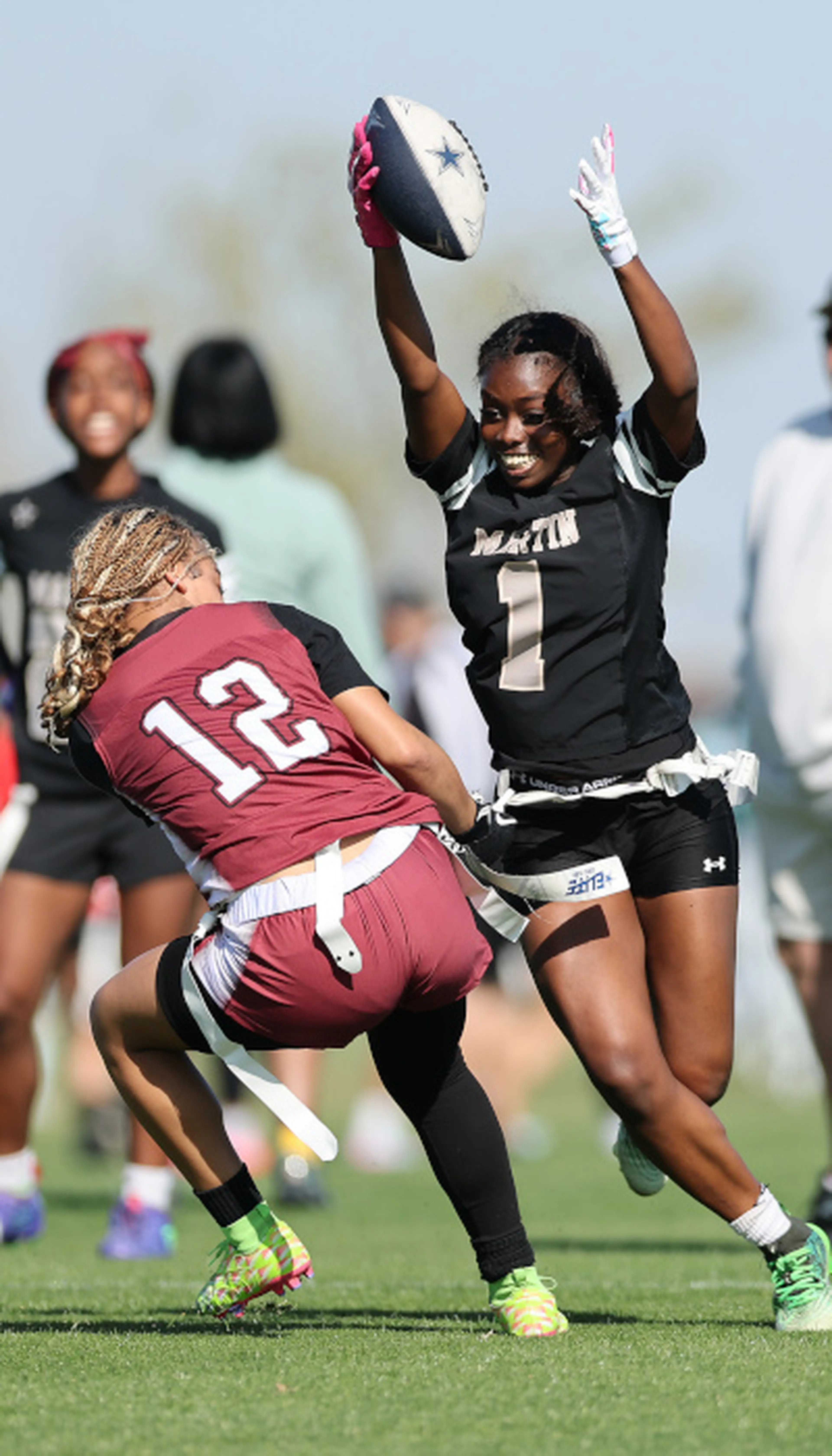 Participation in girls flag football increased 48.7 percent last year – 68,847 to 102,360 – and the sport