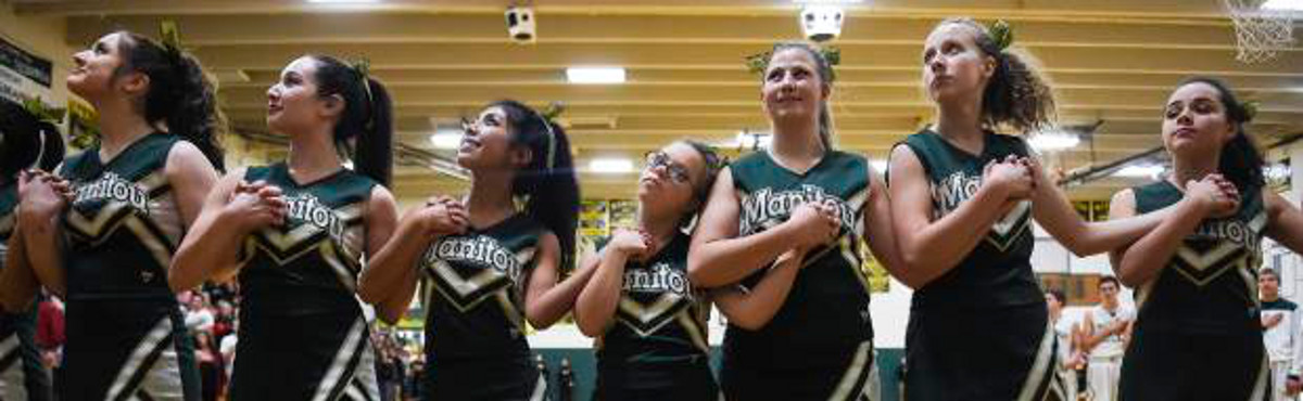 Cheerleader with Down Syndrome brings cheer