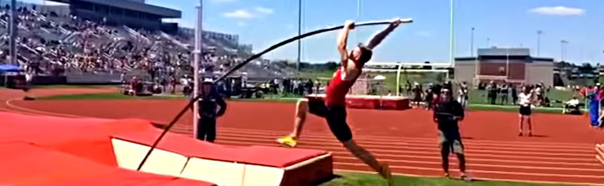 Missouri's Nilsen Skies to National Record in Pole Vault