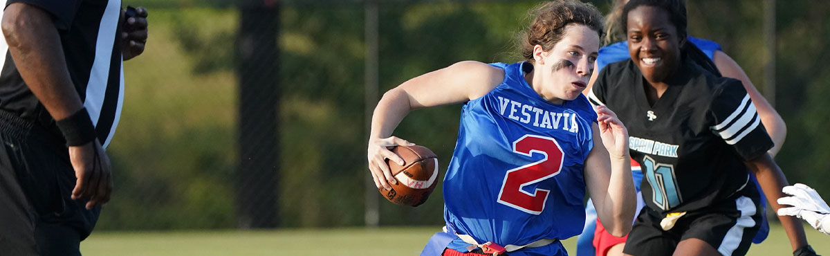 Girls Flag Football on Rise in High Schools, State Associations